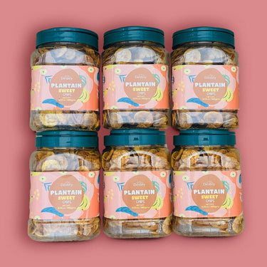 Plantain Chips Sweet Tropical Fruit Box Plantain Chips 6ct